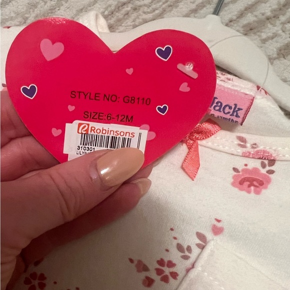 NWT pink floral top and legging set - Picture 5 of 6